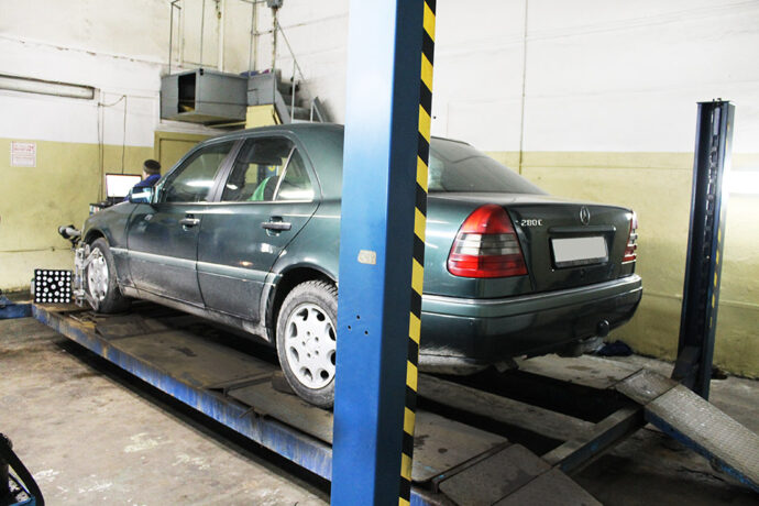 развал схождение в Калининграде