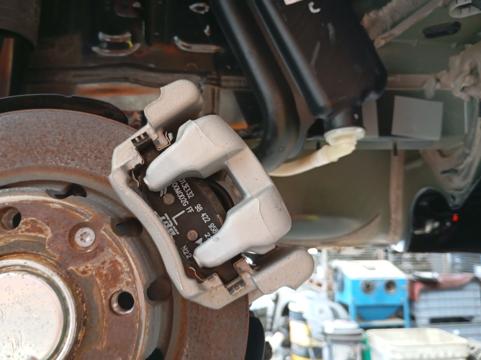 Ремонт тормозного суппорта